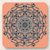 Wunderbarer Octa Glyph Dusk Untersetzer (Vorderseite)