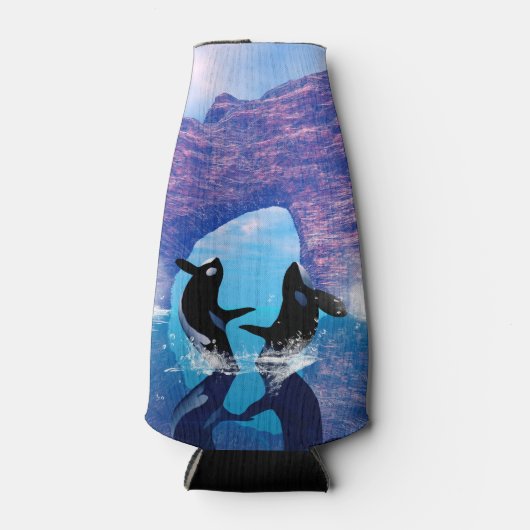 Wunderbarer Orca Flaschenkühler (Vorderseite)