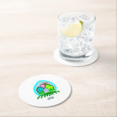 Wunderbarer Ostereier Rundpapier-Untersetzer Runder Pappuntersetzer (Vor Ort)