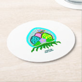 Wunderbarer Ostereier Rundpapier-Untersetzer Runder Pappuntersetzer (Angewinkelt)