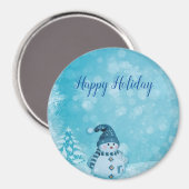 Wunderbarer, Phantastischer, wunderschöner Blausch Magnet (Vorderseite/Rückseite)