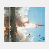 Wunderbarer Platz Fleecedecke (Vorderseite (Horizontal))