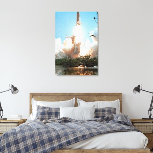 Wunderbarer Platz Leinwanddruck (Insitu (Schlafzimmer))