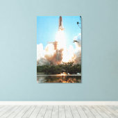 Wunderbarer Platz Leinwanddruck (Insitu (Holzboden))