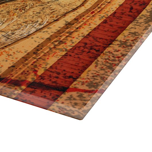 Wunderbarer Rabe Schneidebrett (Ecke)