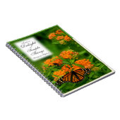 Wunderbarer Schmetterling Notizblock (Rechte Seite)