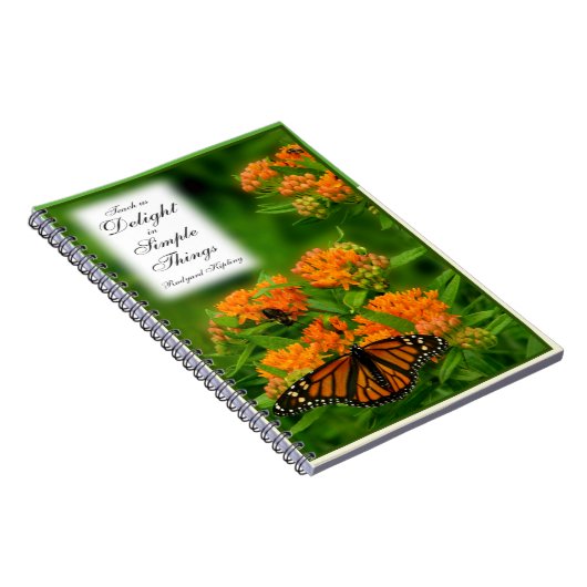 Wunderbarer Schmetterling Notizblock (Rechte Seite)