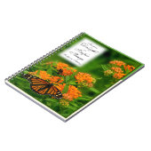 Wunderbarer Schmetterling Notizblock (Linke Seite)