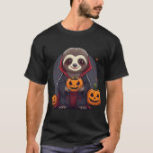 Wunderbarer Sloth Vampire Halloween Perfekter Spoo T-Shirt (Vorderseite)