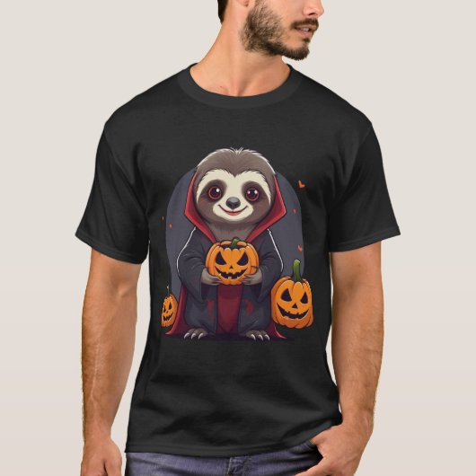 Wunderbarer Sloth Vampire Halloween Perfekter Spoo T-Shirt (Vorderseite)