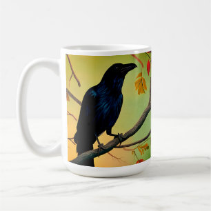 Wunderbarer Spaß raven auf der Tasse des Branchenk