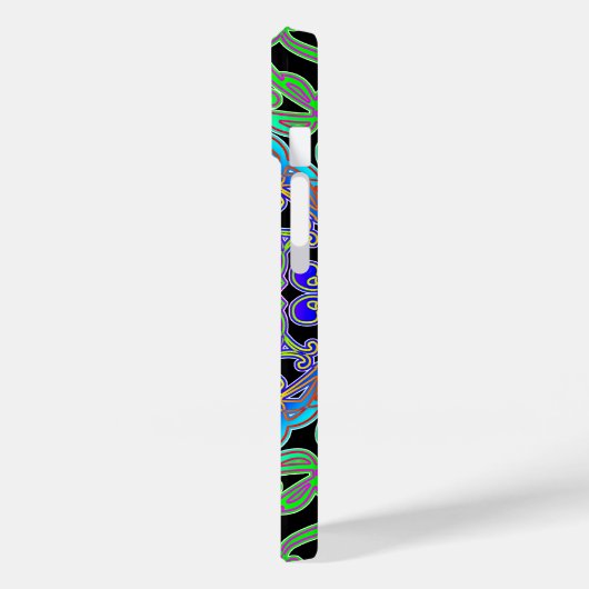 Wunderbarer Spectra-Glyph Fall-Mate iPhone Fall Case-Mate iPhone Hülle (Rückseite / Links)