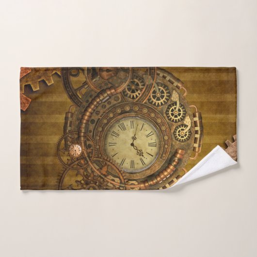 Wunderbarer steampunk Entwurf Badhandtuch Set (Handtuch)
