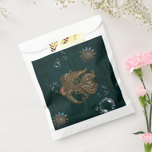 Wunderbarer Steampunkfisch. Geschenktütchen (Versiegelt)