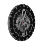 Wunderbarer Ton - Silber Dartscheibe (Vorderseite Links)