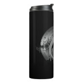 Wunderbarer Ton - Silber Thermosbecher (Nach links gedreht)