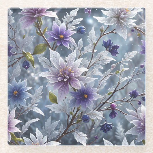 Wunderbarer Untersetzer im Winter (Vorderseite)