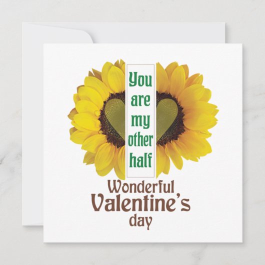 Wunderbarer Valentinstag Feiertagskarte (Vorderseite)