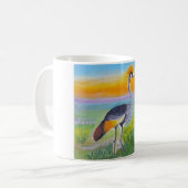 Wunderbarer Vogel Kaffeetasse (Vorderseite Links)