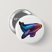 Wunderbarer Wal Button (Vorne & Hinten)