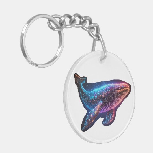 Wunderbarer Wal Schlüsselanhänger (Vorderseite links)