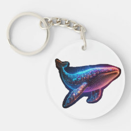 Wunderbarer Wal Schlüsselanhänger