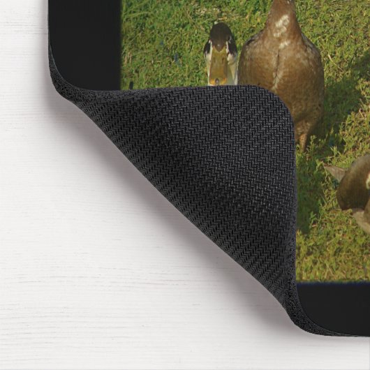 Wunderbarer Wasservogel Mousepad (Ecke)