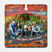 Wunderbarer Weihnachtsfeiertag 1490 Ornament Aus Metall (Rückseite)