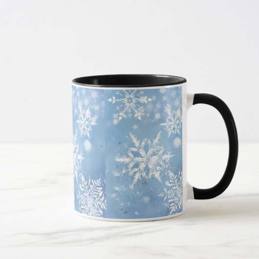 Wunderbarer Weihnachtsschnee Tasse (Rechts)