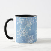 Wunderbarer Weihnachtsschnee Tasse (Links)