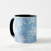 Wunderbarer Weihnachtsschnee Tasse (Vorderseite Links)