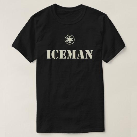 Wunderbarer, weißer Eismenweißer T - Shirt (Design vorne)