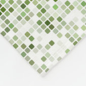 Wunderbarer Whimsical Blue Teddy Bär personalisier Fleecedecke (Ecke)