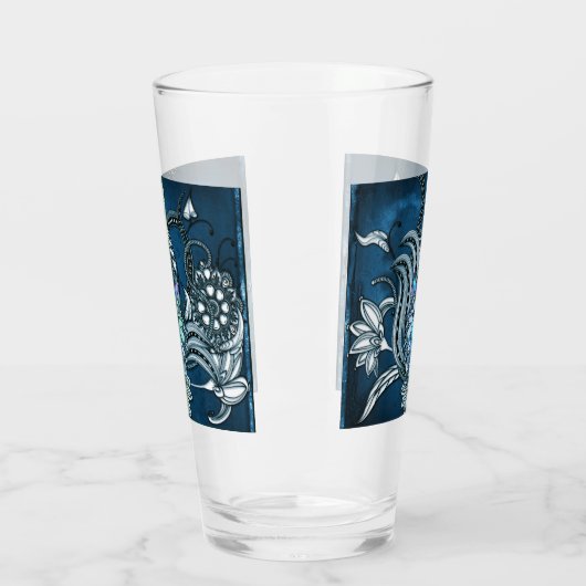 Wunderbarer Wolf. Glas (Links)