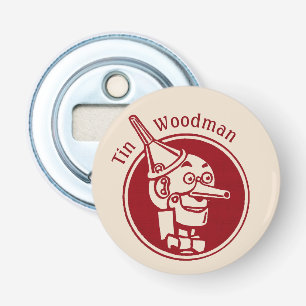 Wunderbarer Zauberer des Zinnwoodman-(Zinn-Mann) Flaschenöffner