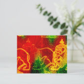 Wunderbarer Zauberer von Oz Cofeis Lion Postcard Postkarte (Stehend Vorderseite)