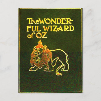 Wunderbarer Zauberer von Oz Cofeis Lion Postcard Postkarte
