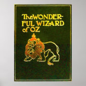 Wunderbarer Zauberer von Oz Cofeis Lion Poster (Vorne)