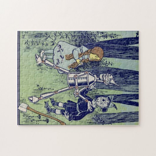 Wunderbarer Zauberer von Oz - Dorothy/Scarecrow/Zi Puzzle (Horizontal)
