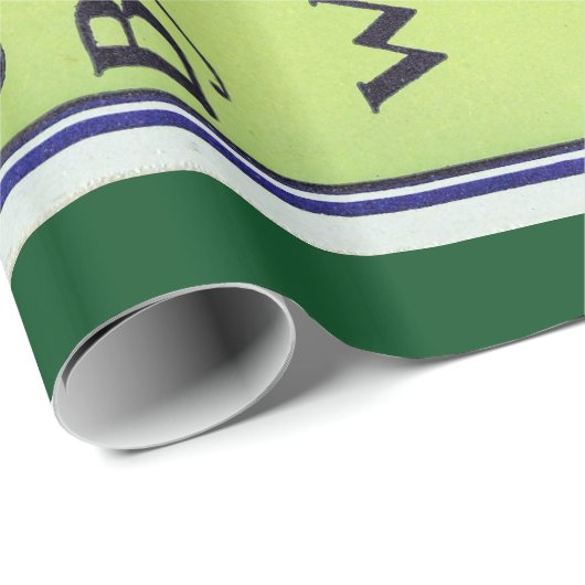 Wunderbarer Zauberer von Oz Geschenkpapier (Rolleneckpunkt)