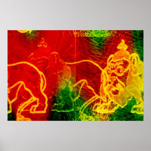 Wunderbarer Zauberer von Oz Lion Holgaart Poster (Vorne)