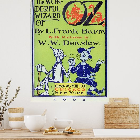 Wunderbarer Zauberer von Oz Poster (Küche)