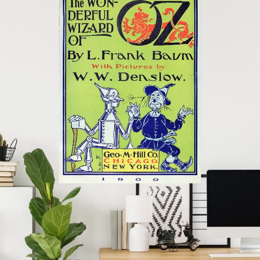 Wunderbarer Zauberer von Oz Poster (Heimbüro)