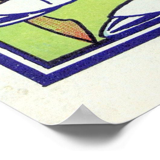 Wunderbarer Zauberer von Oz Poster (Ecke)