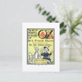 Wunderbarer Zauberer von Oz Postkarte (Stehend Vorderseite)