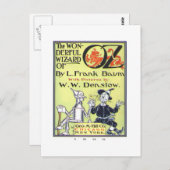 Wunderbarer Zauberer von Oz Postkarte (Vorne/Hinten)