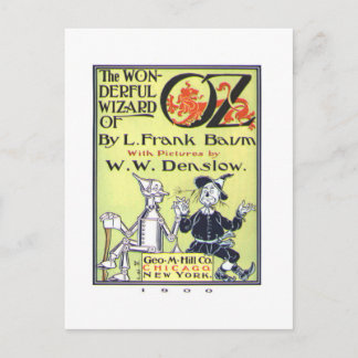 Wunderbarer Zauberer von Oz Postkarte