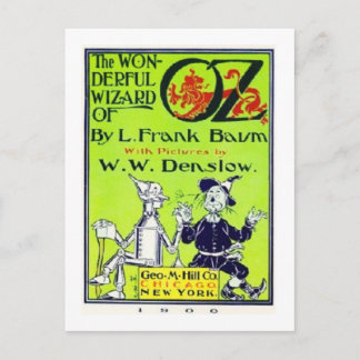 Wunderbarer Zauberer von Oz Postkarte