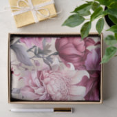 Wunderbares Array großer botanischer Blume Seidenpapier (Geschenk)