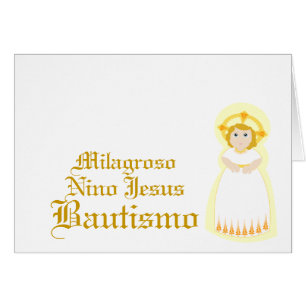 Wunderbares "Bautismo" - fertigen Sie besonders an